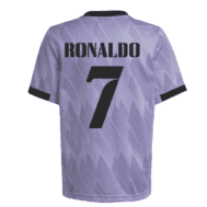 Детская футболка Роналду фиолетовая