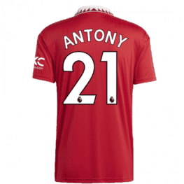 Детская футболка Антони Манчестер Юнайтед 2023
