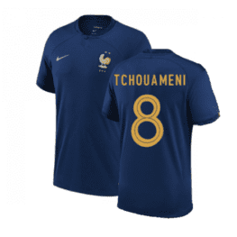 Футболка Тчуамени Сборной Франции 2022