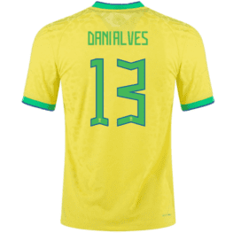 Футболка Дани Алвес сборной Бразилии 2022