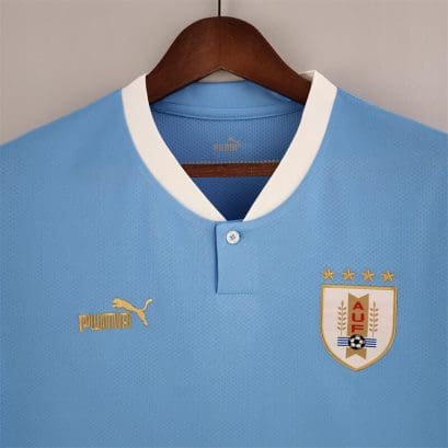 Uruguay 2022 home jersey 3