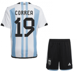 Детская футбольная форма Корреа Аргентины 2022
