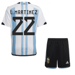 Детская футбольная форма Мартинес Аргентины 2022