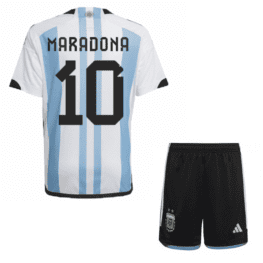 Детская футбольная форма Марадона Аргентины 2022