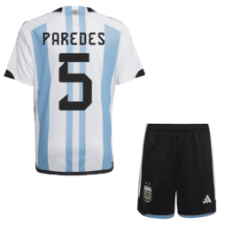 Детская футбольная форма Паредес Аргентины 2022