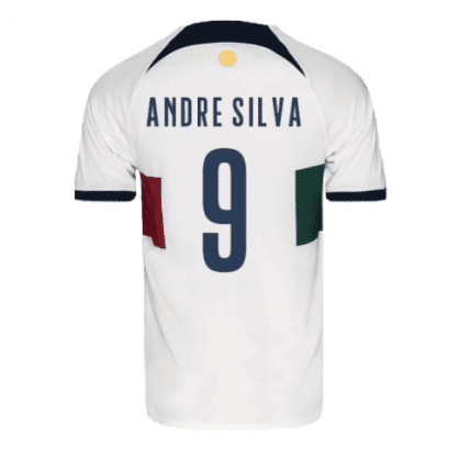 Гостевая футболка Андрес Силва Сборной Португалии 2022