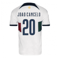 Гостевая футболка Жуан Канселу Сборной Португалии 2022