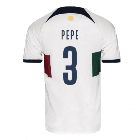 Гостевая футболка Пепе Сборной Португалии 2022