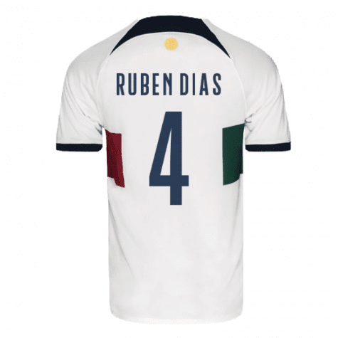 Гостевая футболка Рубен Диаш Сборной Португалии 2022