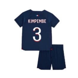 Детская футбольная форма Кимпембе ПСЖ 2023 2024
