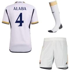 Футбольная форма Алаба Реал Мадрид 2023-2024 год с гетрами