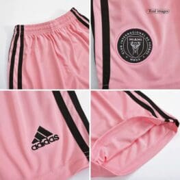 a collage of pink shorts