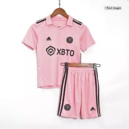 Детская футбольная форма Интер Майами 2023 2024 розовая