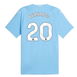 Детская футболка Бернарду Манчестер Сити 2023-2024