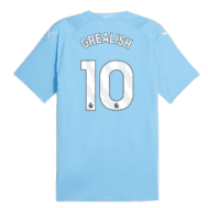Детская футболка Грилиш Манчестер Сити 2023-2024