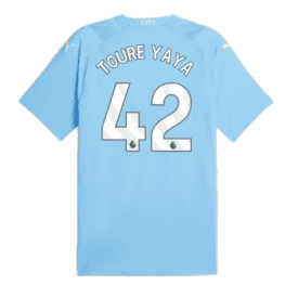 Детская футболка Яя Туре Манчестер Сити 2023-2024