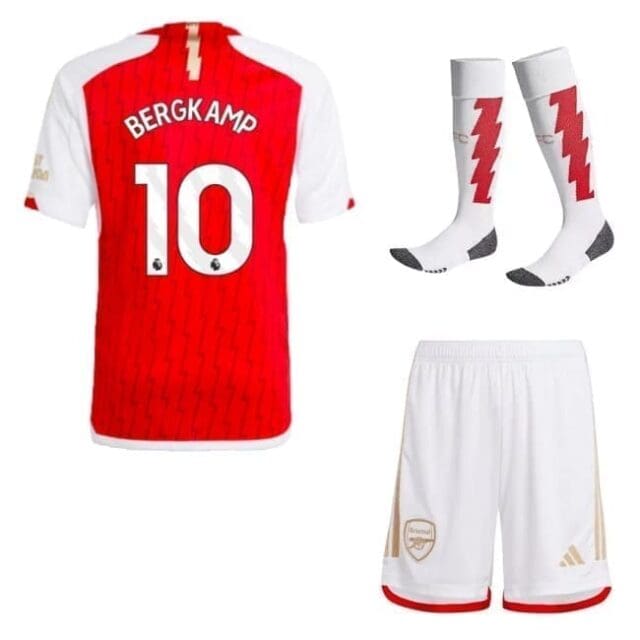 Футбольная форма Бергкамп Арсенал 2023-2024 год с гетрами