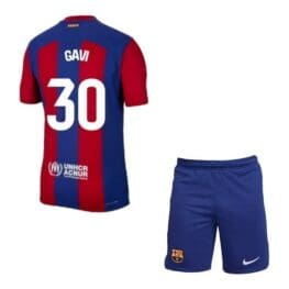 Детская футбольная форма Гави Барселона 2023 2024