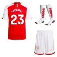 Детская футбольная форма Кэмпбелл Арсенал 2023 2024 с гетрами