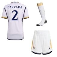 Детская футбольная форма Карвахаль Реал Мадрид 2023 2024 с гетрами