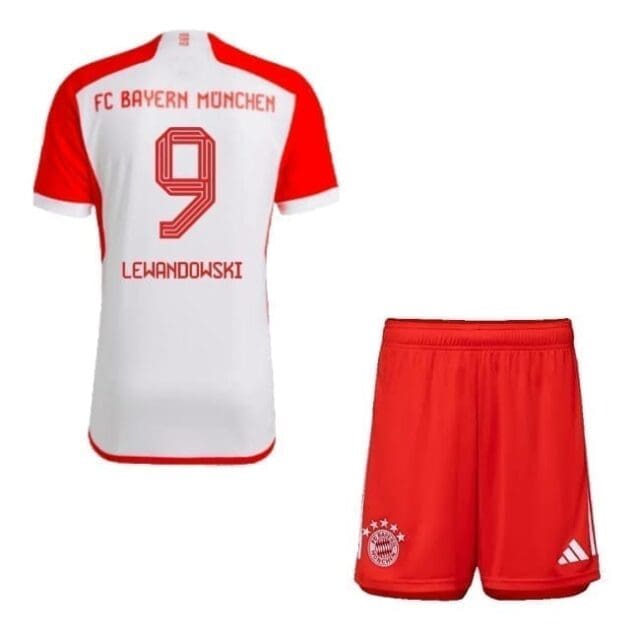 Детская футбольная форма Левандовски Бавария 2023 2024