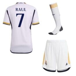 Детская футбольная форма Рауль Реал Мадрид 2023 2024 с гетрами