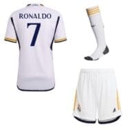 Детская футбольная форма Роналдо Реал Мадрид 2023 2024 с гетрами