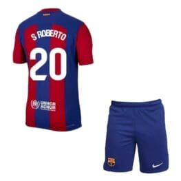 Детская футбольная форма Роберто Барселона 2023 2024