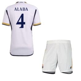 Детская футбольная форма Алаба Реал Мадрид 2023-2024
