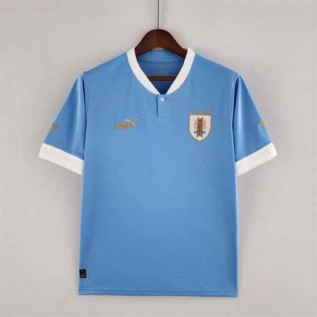 Uruguay 2022 home jersey 2 1