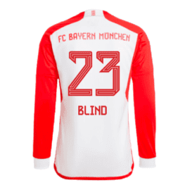 Футболка Бавария Мюнхен Блинд 2023 2024 с длинными рукавами
