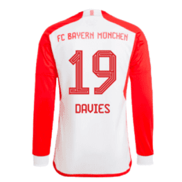 Футболка Бавария Мюнхен Дейвис 2023 2024 с длинными рукавами