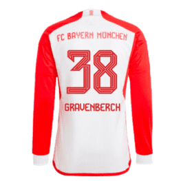 Футболка Бавария Мюнхен Гравенберх 2023 2024 с длинными рукавами