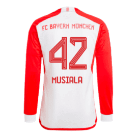 Футболка Бавария Мюнхен Мусиала 2023 2024 с длинными рукавами