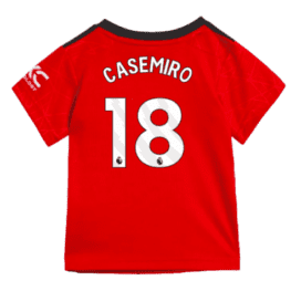 Детская футболка Каземиро Манчестер Юнайтед 2023-2024