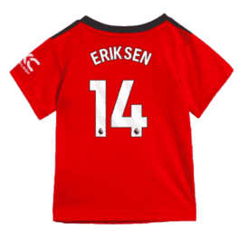 Детская футболка Эриксен Манчестер Юнайтед 2023-2024