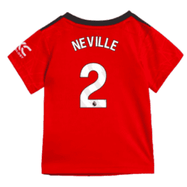 Детская футболка Невилл Манчестер Юнайтед 2023-2024