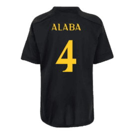 Чёрная футболка Алаба Реал Мадрид 23-24