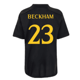 Чёрная футболка Бекхэм Реал Мадрид 23-24