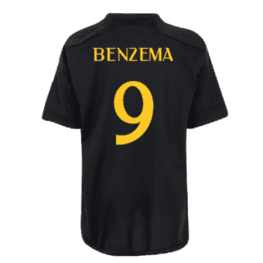 Чёрная футболка Бензема Реал Мадрид 23-24