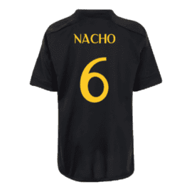 Чёрная футболка Начо Реал Мадрид 23-24