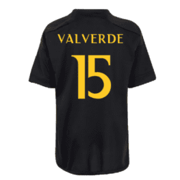 Чёрная футболка Вальверде Реал Мадрид 23-24