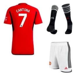 Детская футбольная форма Кантона Манчестер Юнайтед 23-24 с гетрами