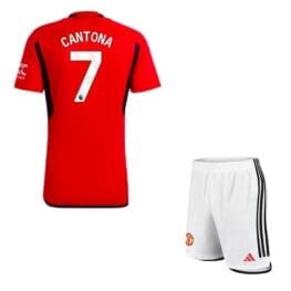 Детская футбольная форма Кантона Манчестер Юнайтед 2023 2024