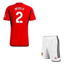 Детская футбольная форма Невилл Манчестер Юнайтед 2023 2024