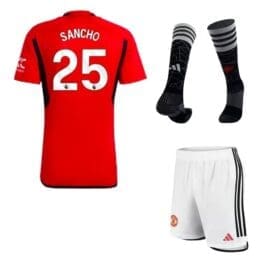 Детская футбольная форма Санчо Манчестер Юнайтед 23-24 с гетрами