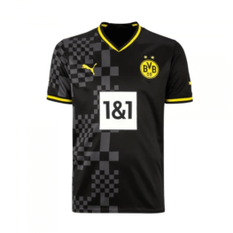 a black and yellow sports jersey