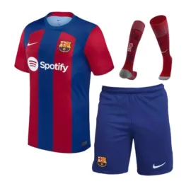 Футбольная форма Барселона 2023-2024 год с гетрами