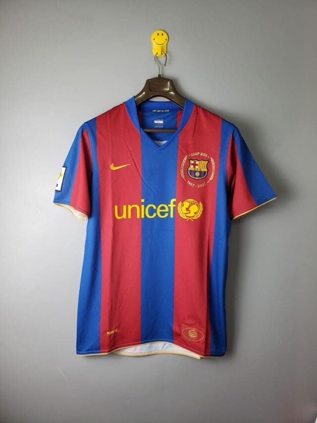 Ретро футболка Барселона 2007-2008 год