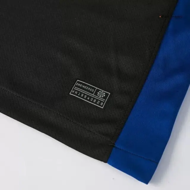 Чёрная детская футбольная форма Барселона с гетрами